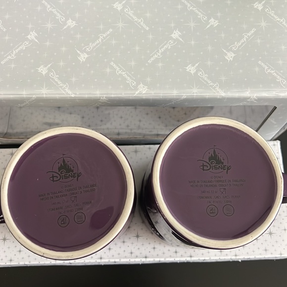 NWT Set of 2 Mug Belle and the Beast original Disney - Picture 8 of 8